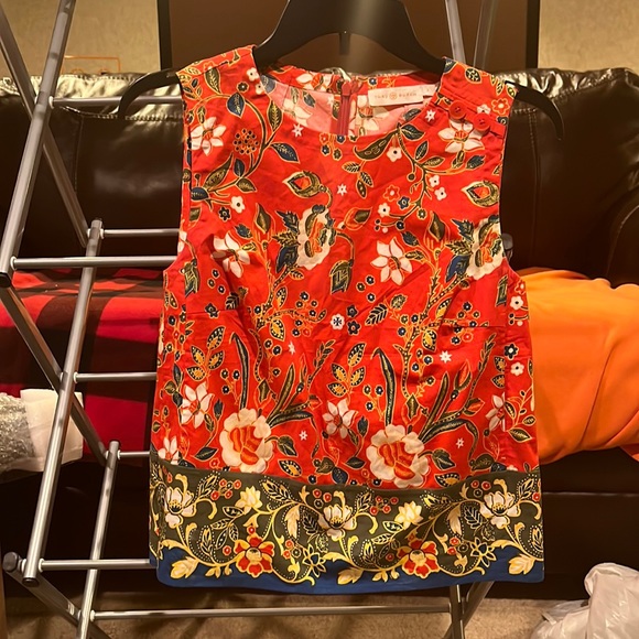 Tory Burch floral tank - Picture 2 of 5